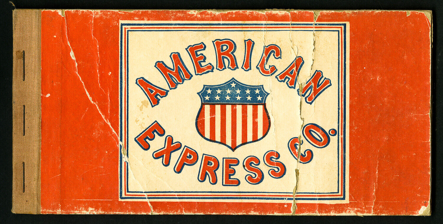 US Rare 1915 American Express Revenue Stamp Booklet