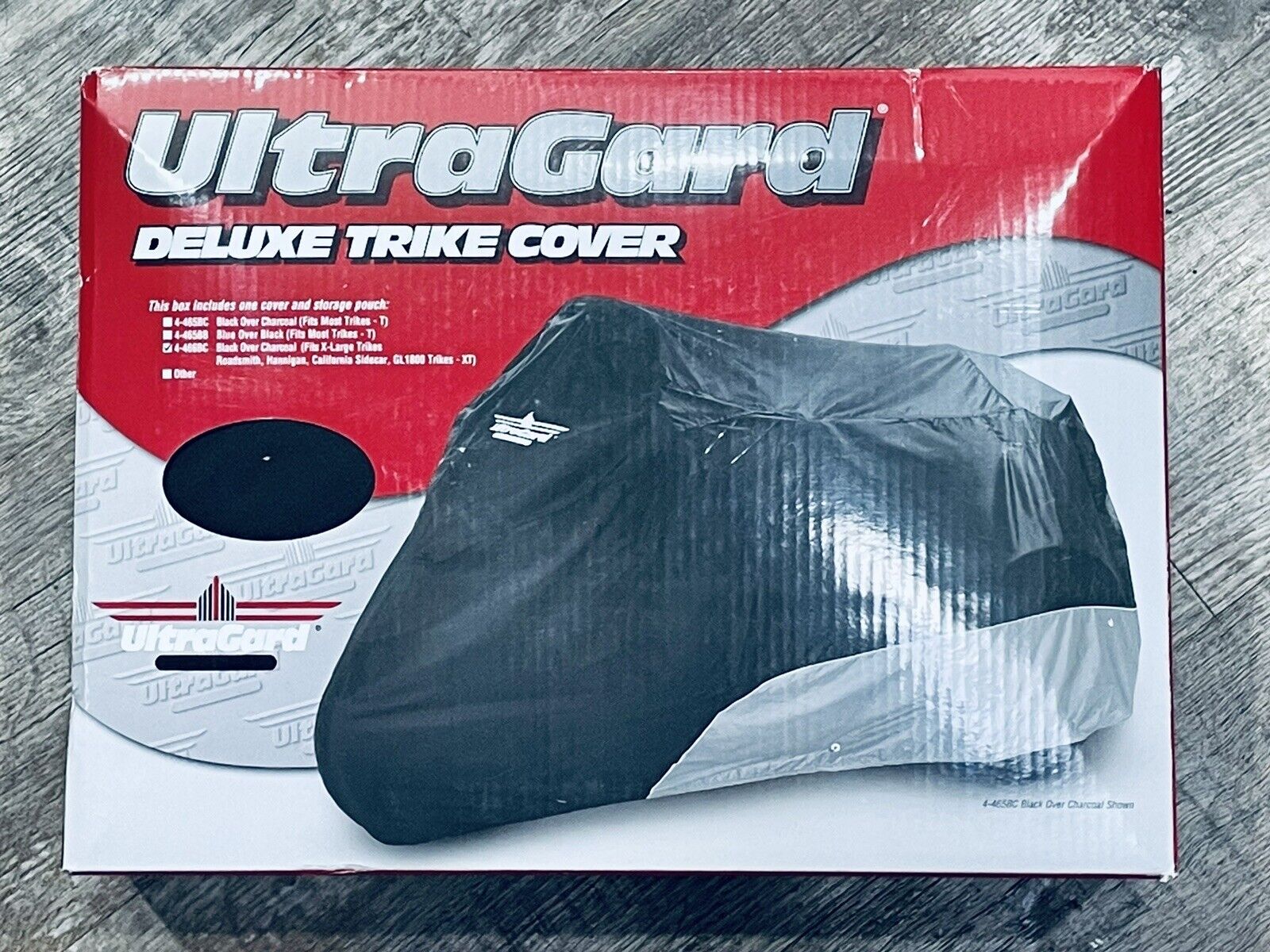 🆕 UltraGard X-Large GL1800 XT TRIKE Cover 4-466BC Black Over Charcoal