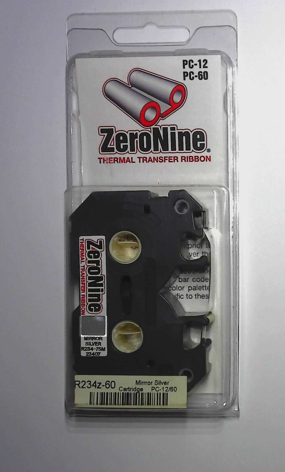 Roland Colorcamm PC-12, PC-60 and PC-600 BRAND NEW ZERO NINE REPLACEMENT RIBBON