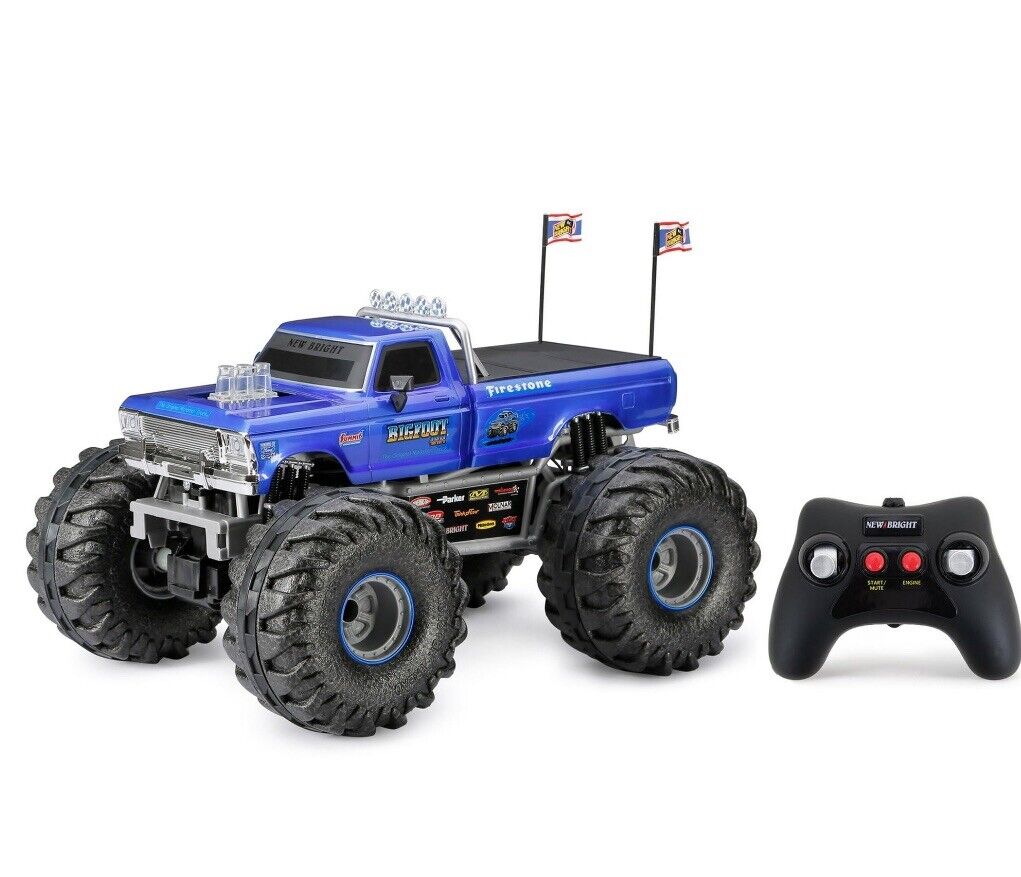 New Bright Bigfoot Battery RC Remote Control Monster Truck New