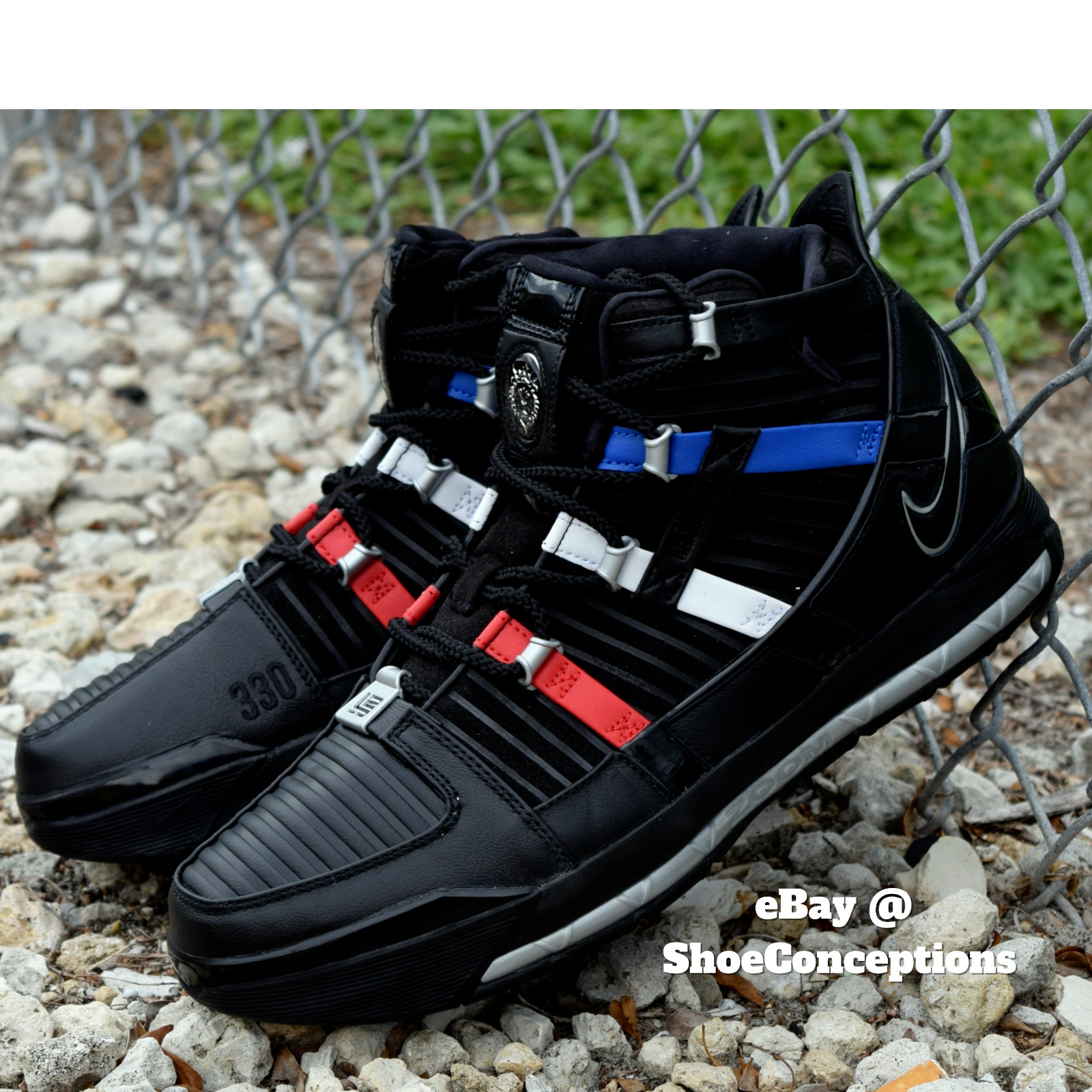 Nike Zoom Lebron 3 QS Shoes Black Metallic Silver DO9354-001 Men\'s Size 10 NEW
