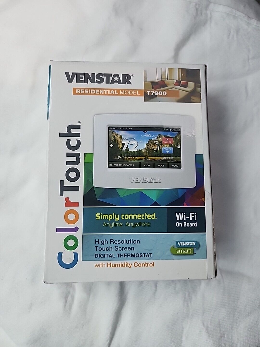 NEW Venstar T7900 Colortouch 7 Day Programmable Thermostat with Built in Wifi
