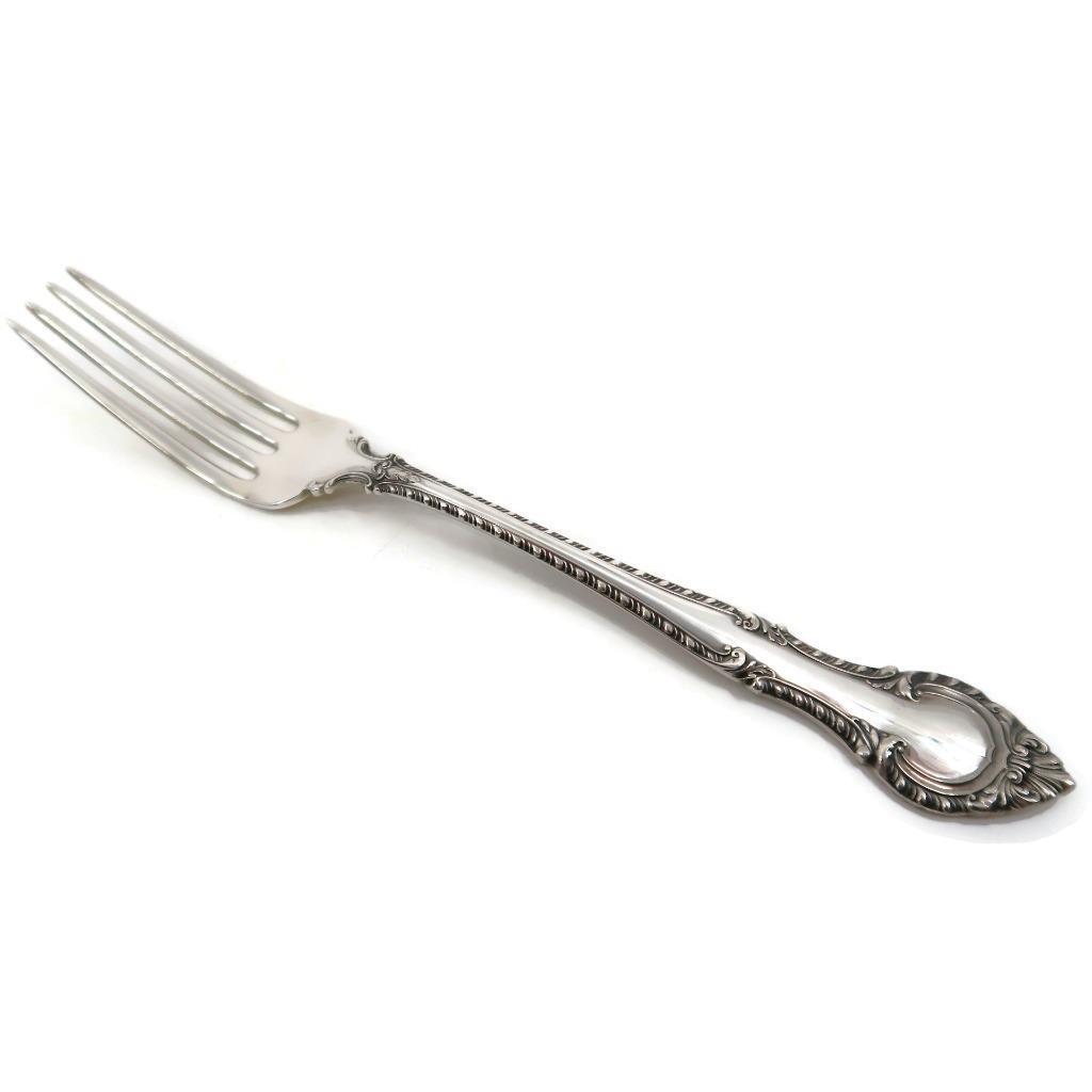 Gorham ENGLISH GADROON Sterling Silver Dinner Fork 7 1/8\