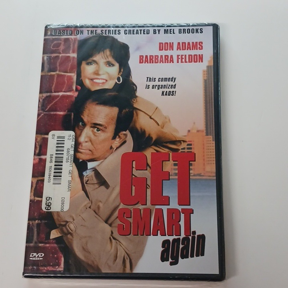 Get Smart Again DVD Movie Don Adam\'s Barbara Feldon DVD Movie NEW Sealed