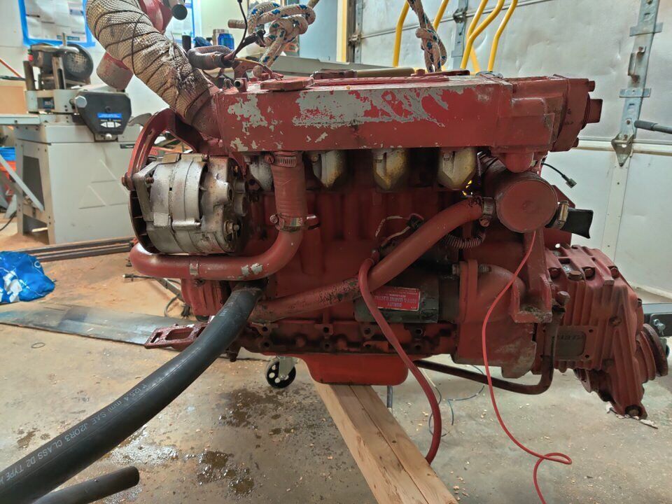 Westerbeke 38B FOUR 37 HP  Marine Diesel Engine with Transmission / Gear 2.47:1