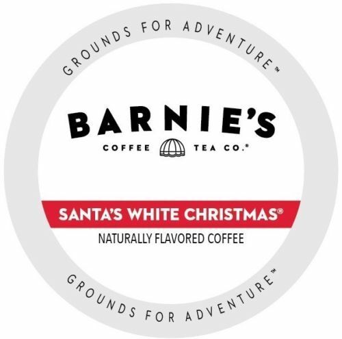 Barnie\'s Coffee Kitchen Santa\'s White Christmas 24 to 144 K cup Pick Any Size