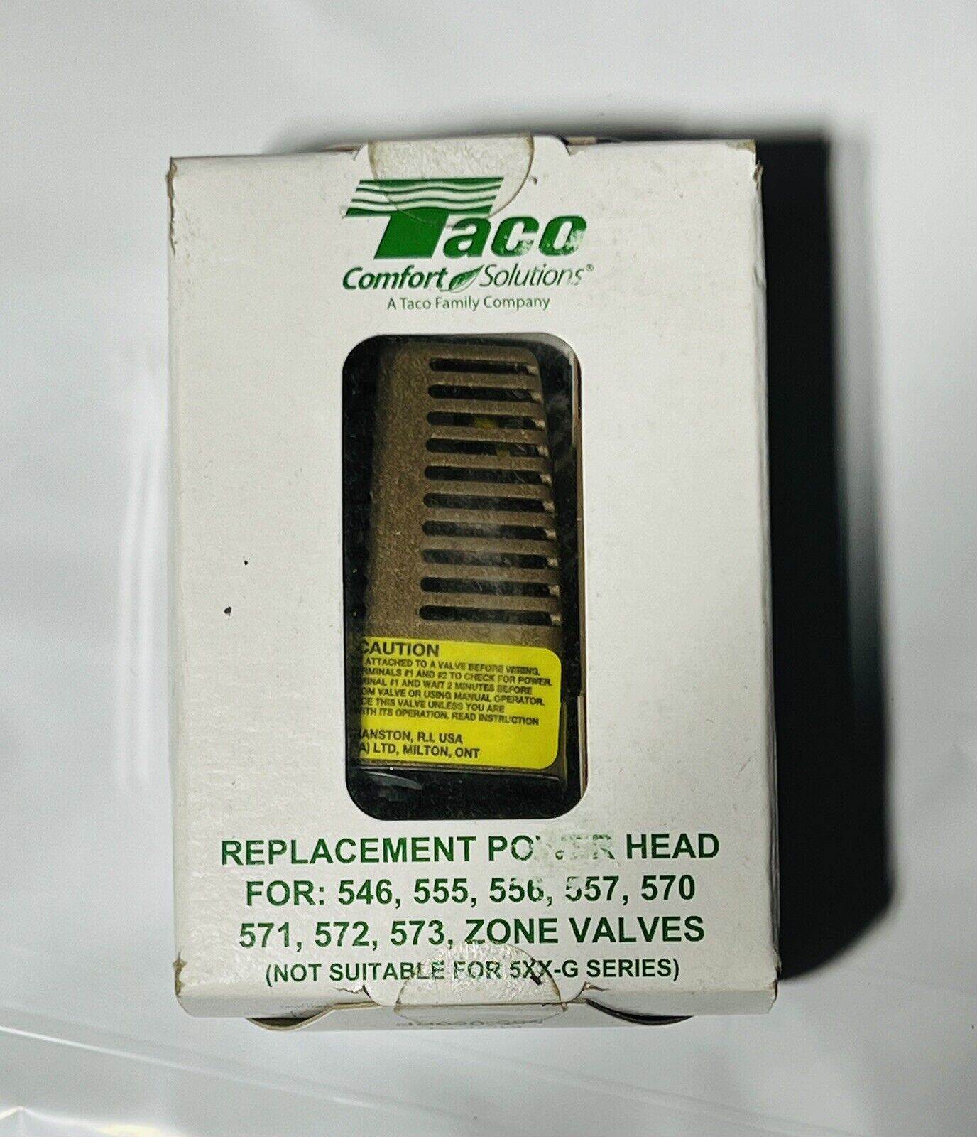 Taco Replacement Power Head 555-050RP Brand New In Box