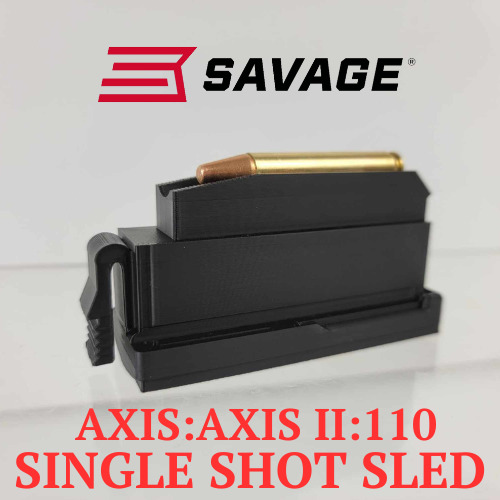 SAVAGE AXIS: AXIS II: MODEL 110 SINGLE SHOT ADAPTER SLED FOR 350LEG AND OTHERS