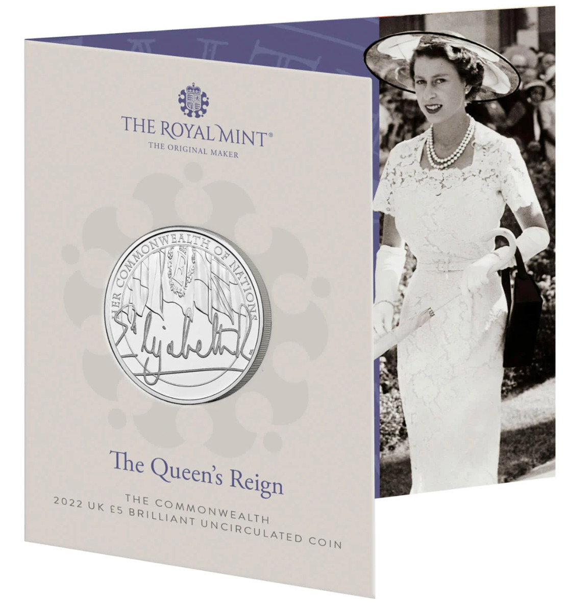 2022 UK The Queen\'s Reign: The Commonwealth £5 Brilliant Uncirculated Coin
