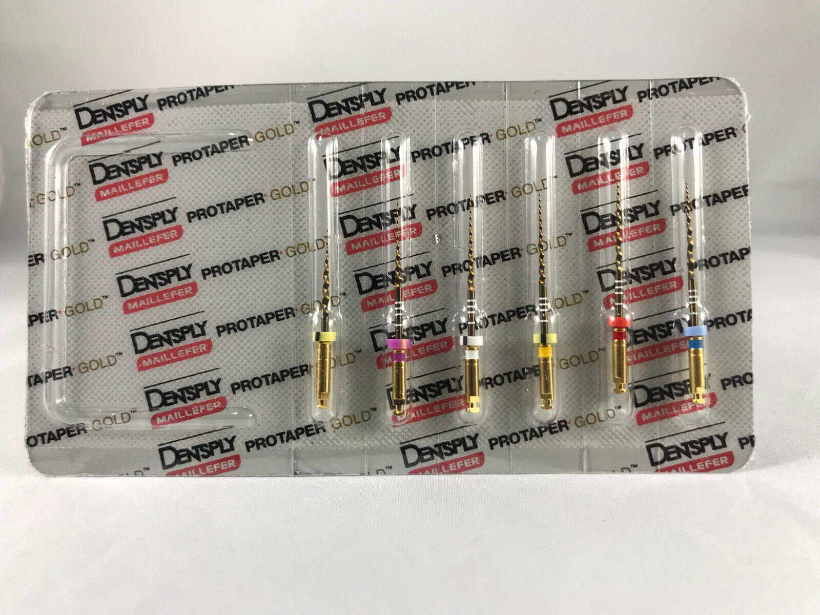 Dentsply ProTaper Gold Rotary Files F1,F2,F3,S1,S2,SX-F3 25mm 60 files 10-packs