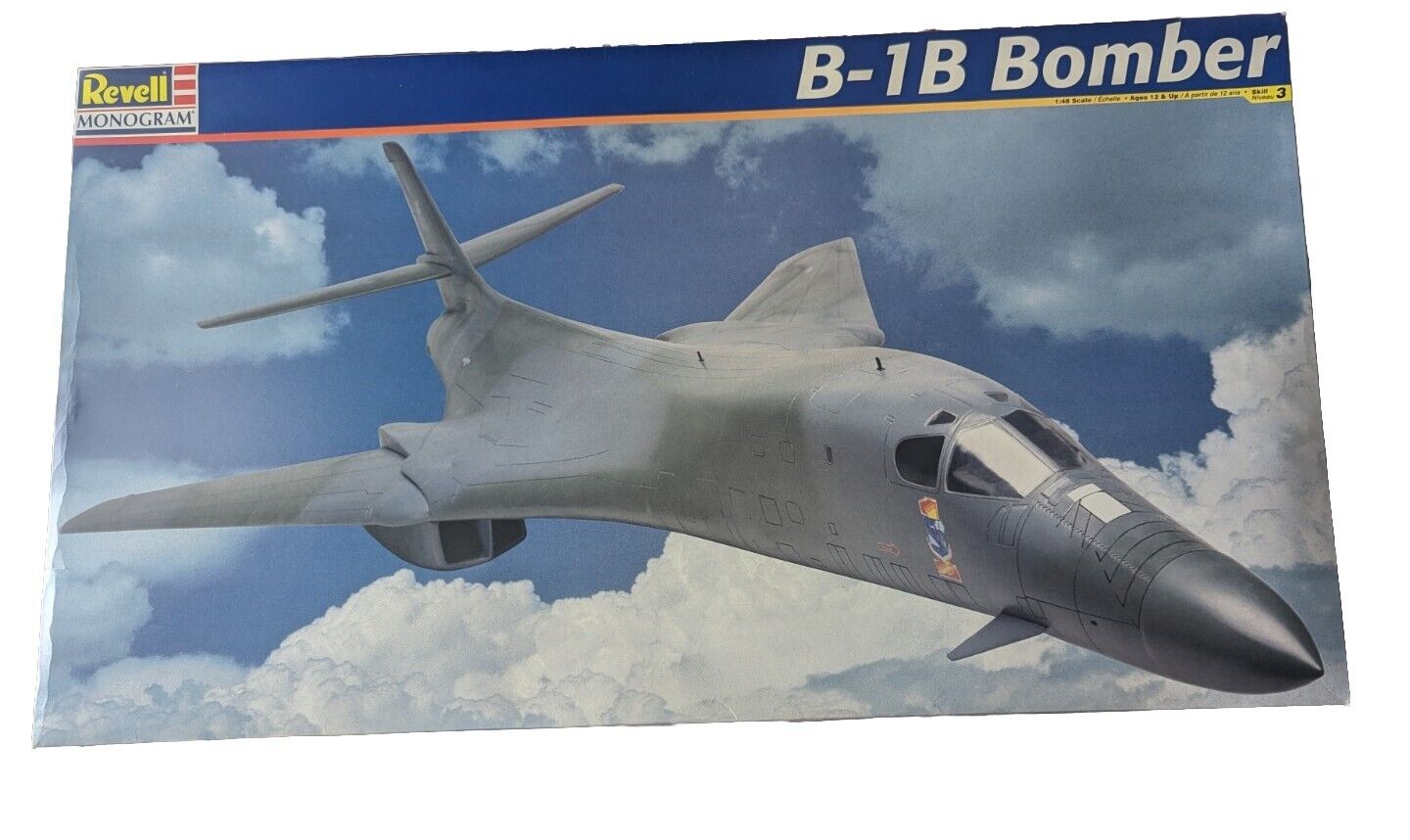 B-1B BOMBER REVELL MONOGRAM SCALE 1:48 NEW IN BOX MODEL KIT VINTAGE 1998
