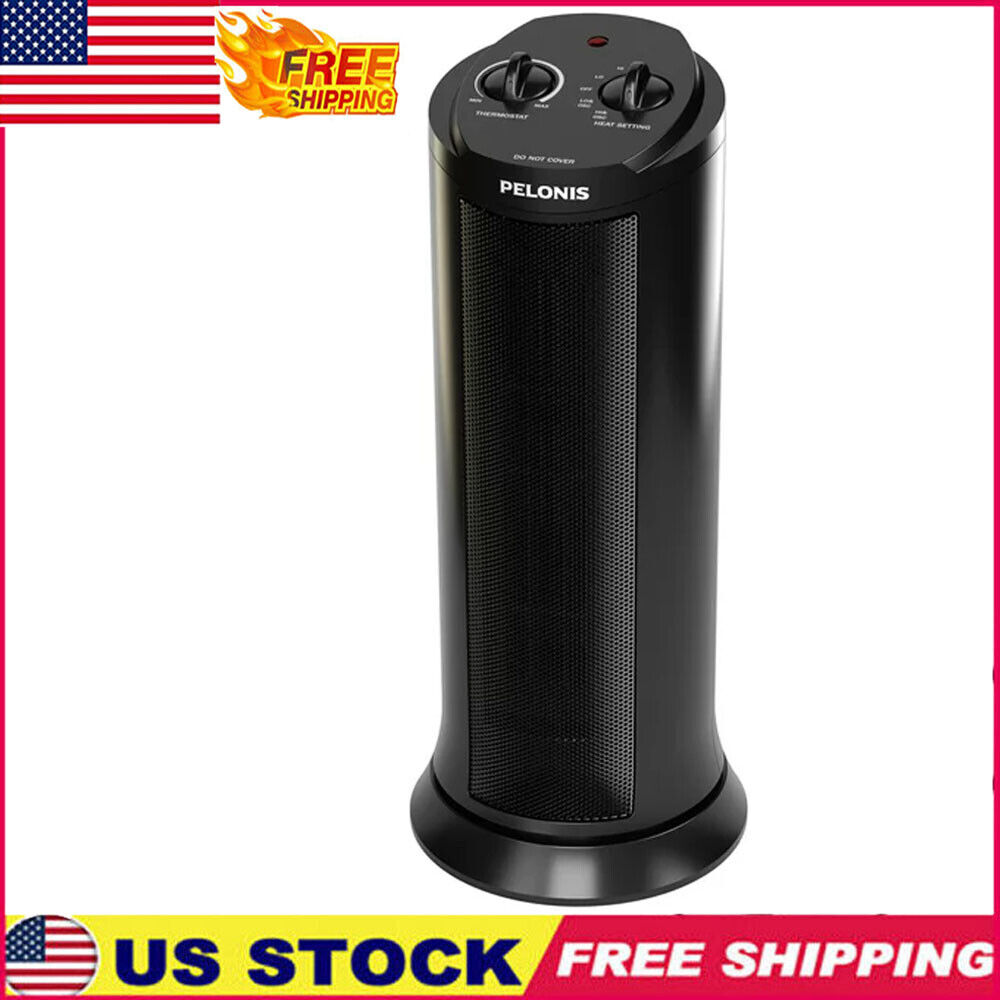 17 In 1500 W Ceramic Tower Space Heater Adjustable Small Medium-sized Rooms New