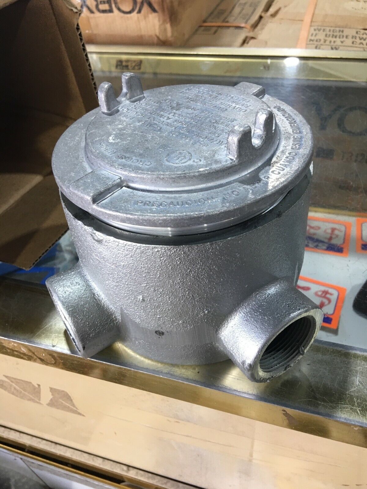 CROUSE HINDS GUAL49 EXPLOSION PROOF 1-1/4\