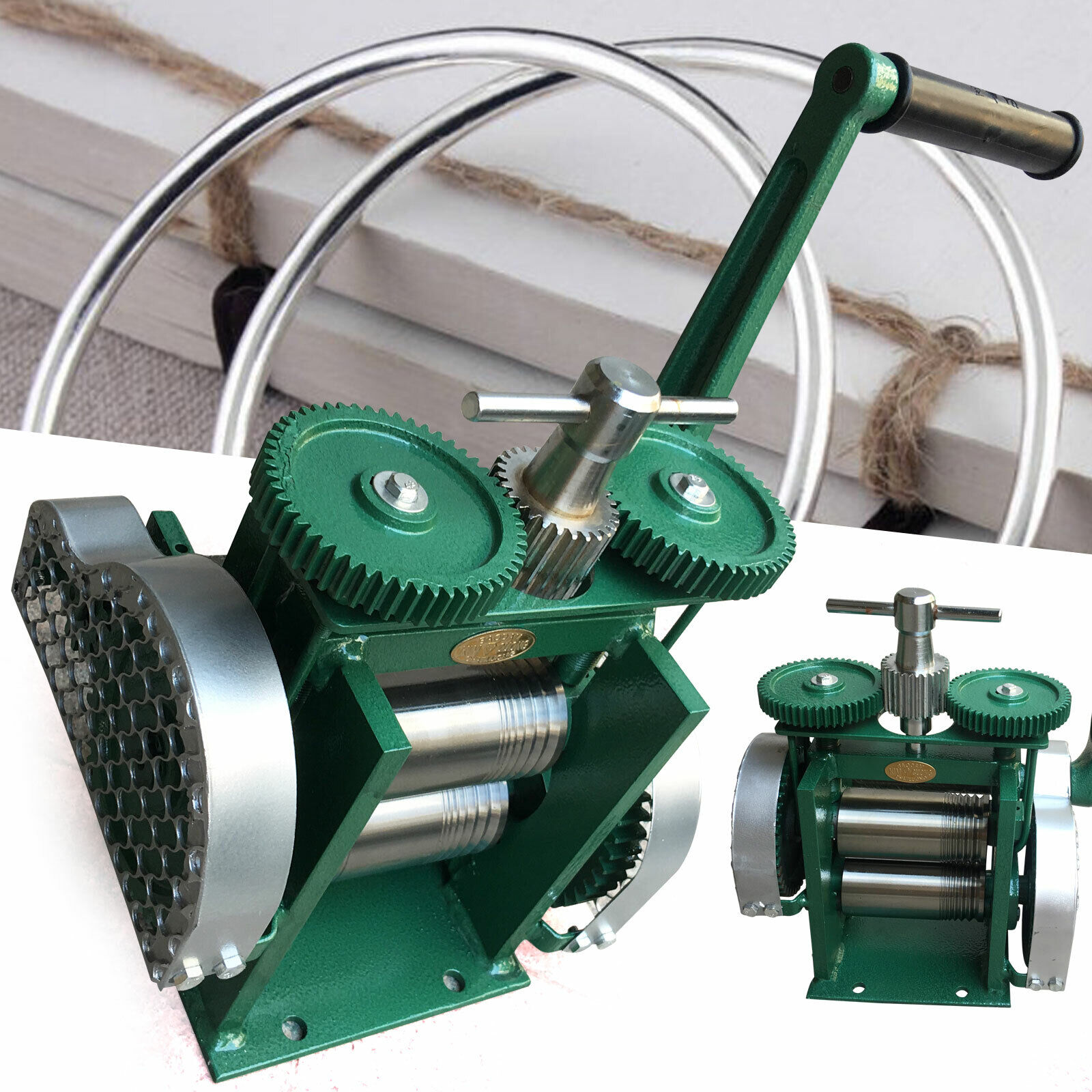 3.3Inch Jewelry Rolling Mill Machine Manual Roller Combination Rolling Mill 83mm
