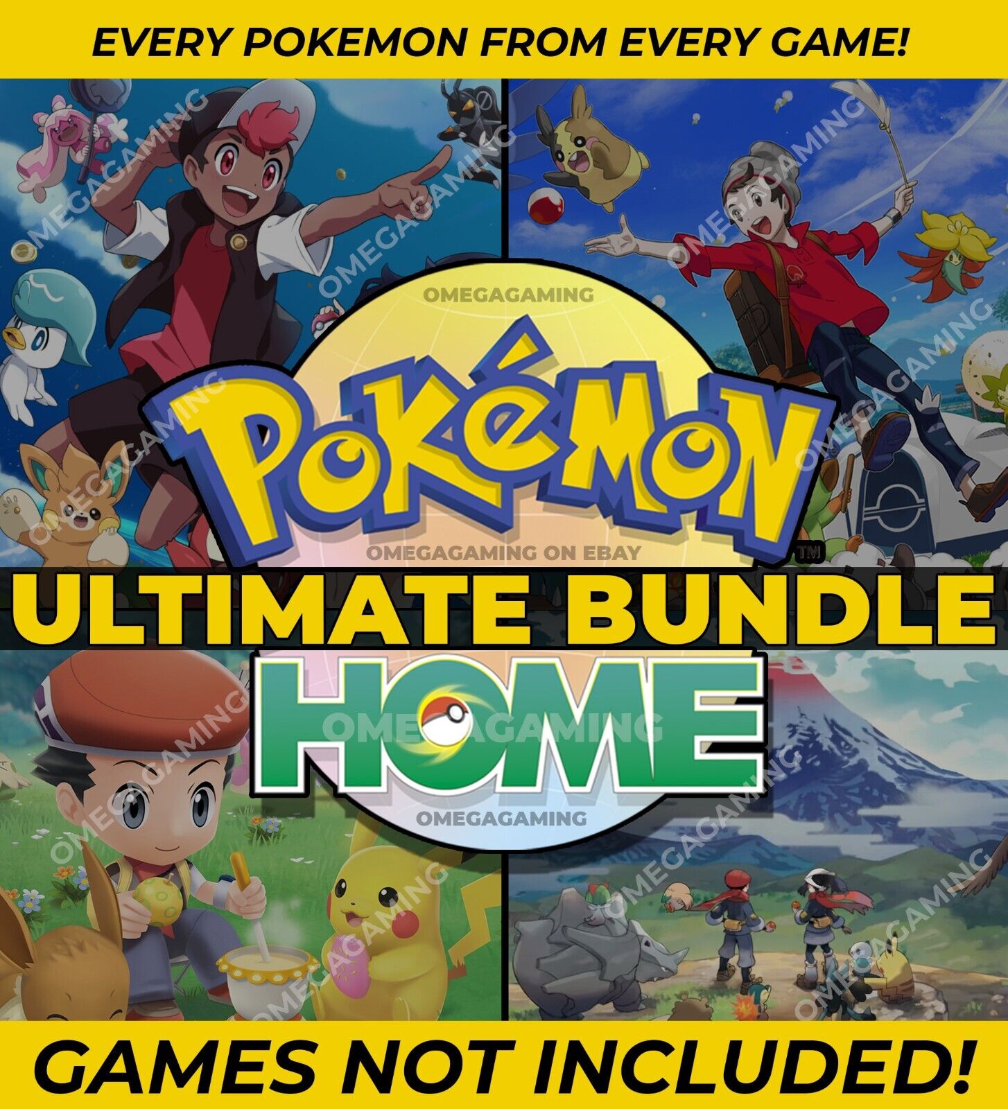 Pokemon HOME Ultimate Dex | Scarlet Violet, Sword Shield, Let's Go, BDSP, Arceus