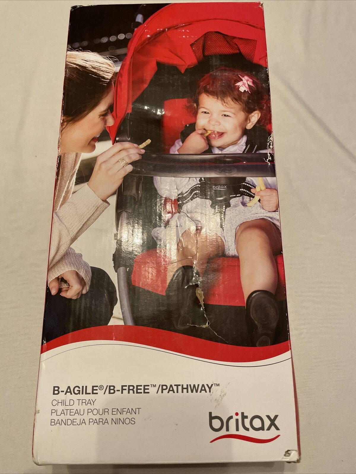 Britax B-Agile Pathway and B-Free Child Tray for Single Strollers 2014 -2019