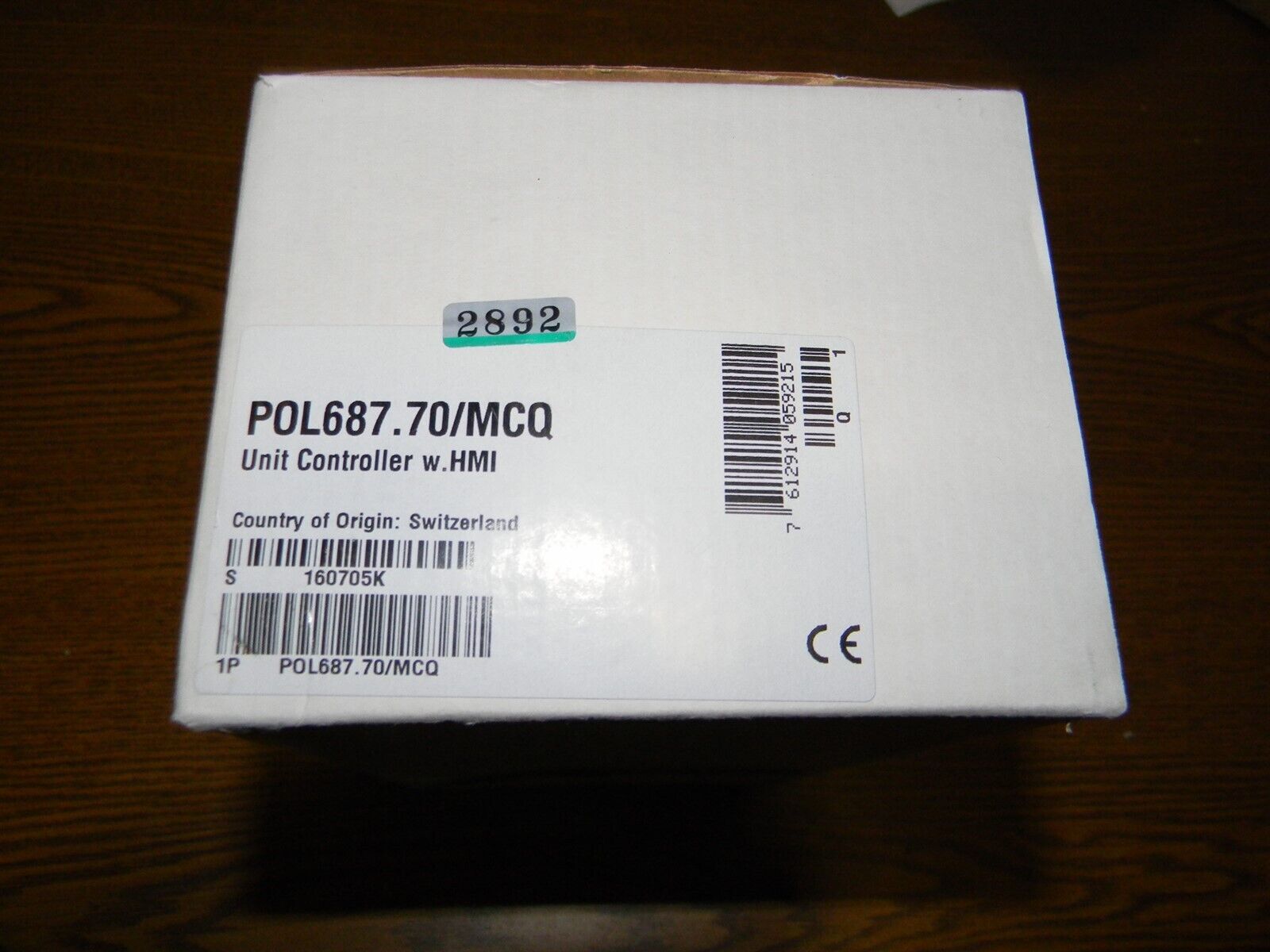 Siemens POL687.70/MCQ Climatix 600 HVAC&R Controller New in Box