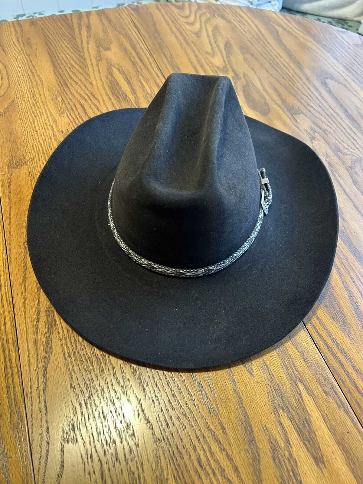 Resistol 7 5/8 4XXXX Beaver Cowboy Hat - Style: Bufffalo Color: Black