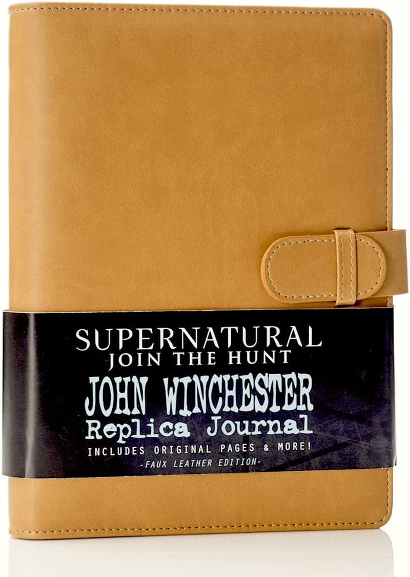 Supernatural John Winchester\'S Journal, Official Replica from Supernatural, Incl