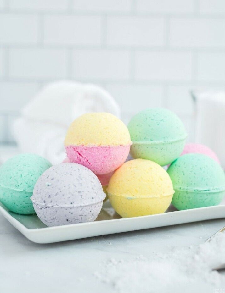 Hemp Bath Bombs All Natural ingredients & Lab Tested 