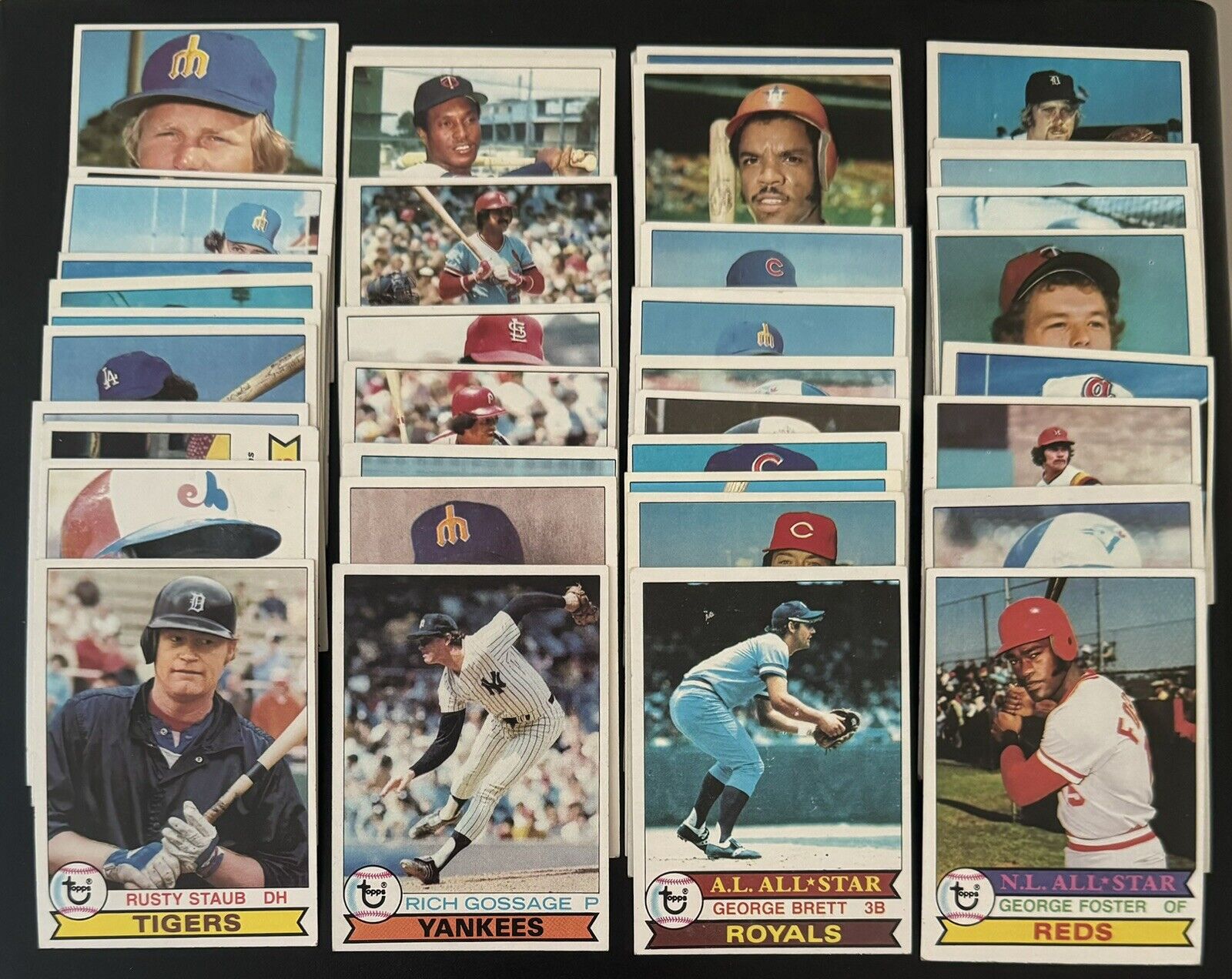1979 Topps Baseball Lot (50 cards) George Brett