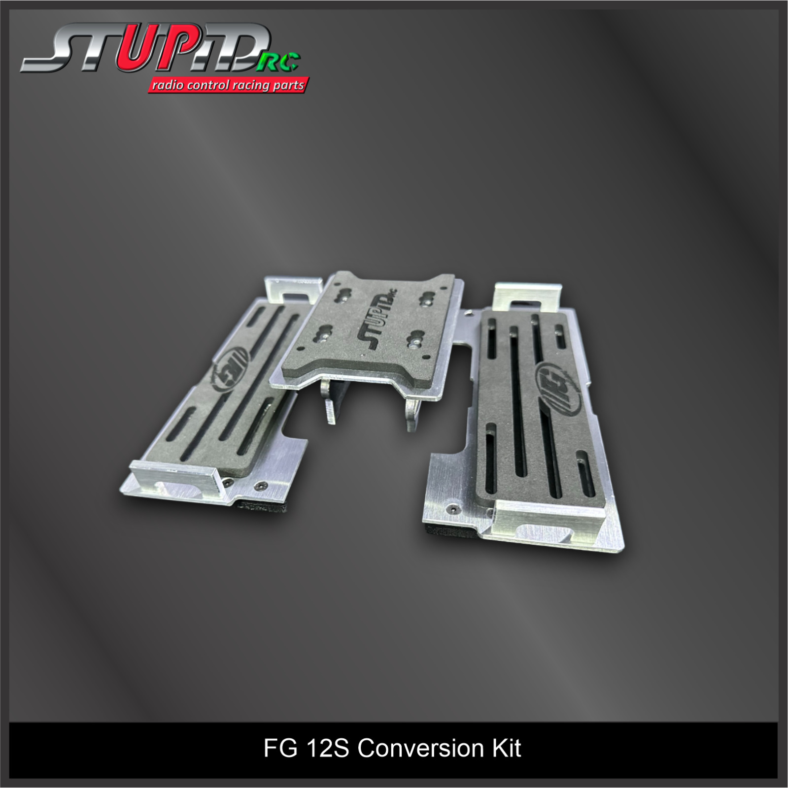 FG Modellsport 12S Battery Trays / ESC Plate - StupidRC
