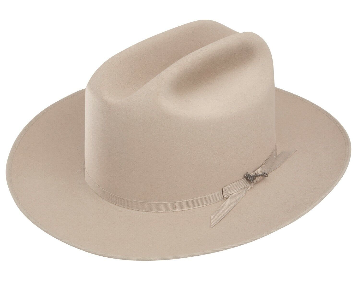 Stetson Open Road 6X Fur Felt Cowboy Hat: Silverbelly, Black, Chocolate