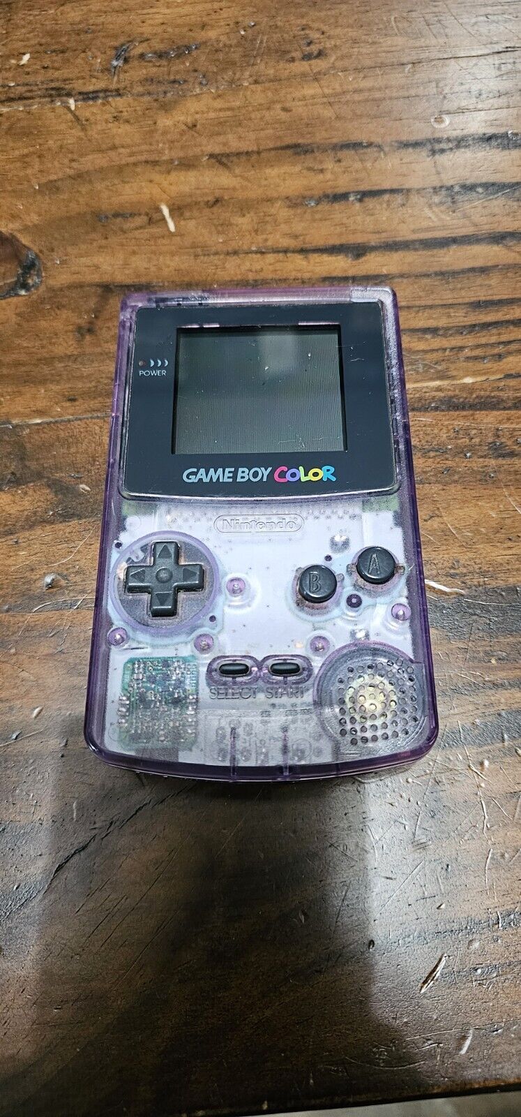 Nintendo Game Boy Color Handheld System - Atomic Purple Pretty Clean