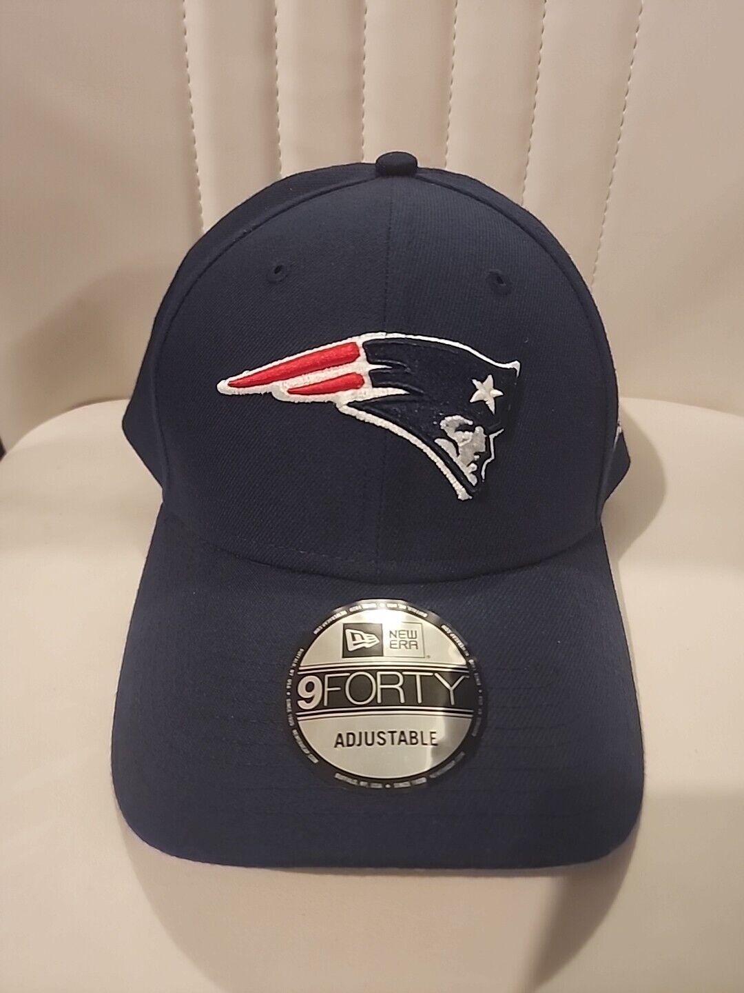New England Patriots New Era NFL 9Forty Adjustable Cap Hat, One Size NEW