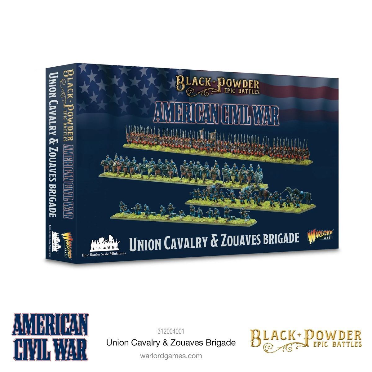 Black Powder: Epic Battles - American Civil War Union Cavalry & Zouaves Brigade