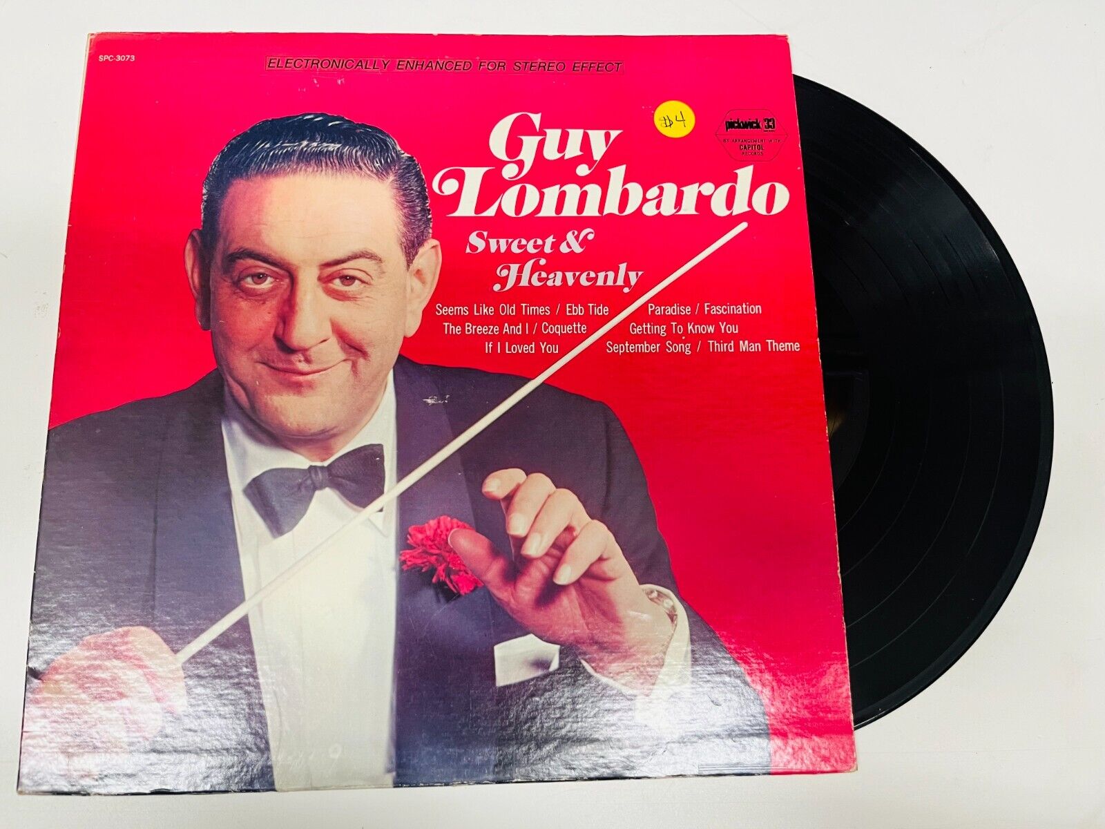 Guy Lombardo Sweet and Heavenly Pickwick/33 Capitol Records SPC-3073 Vinyl LP