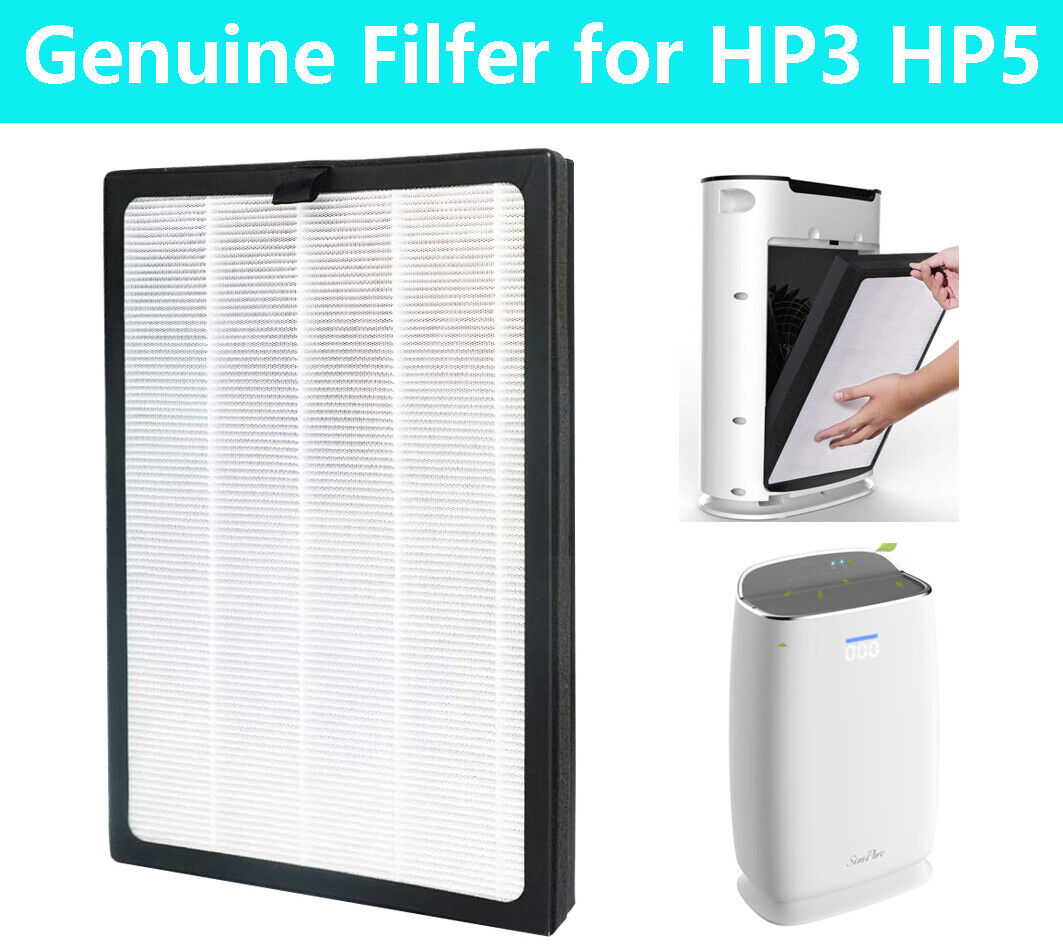 True HEPA Filter Replacement Remove Smoke Allergy For HP3 HP5 HIMOX-H04 Purifier