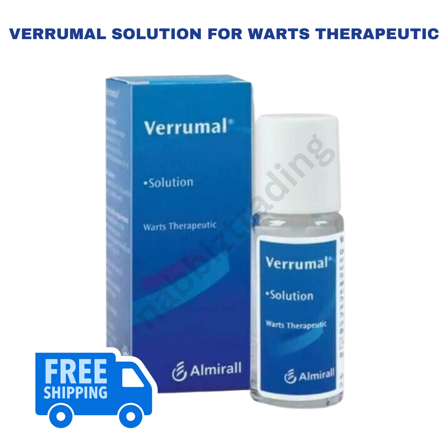 13ML VERRUMAL SOLUTION FOR EFFECTIVE REMOVAL OF WARTS THERAPEUTIC 
