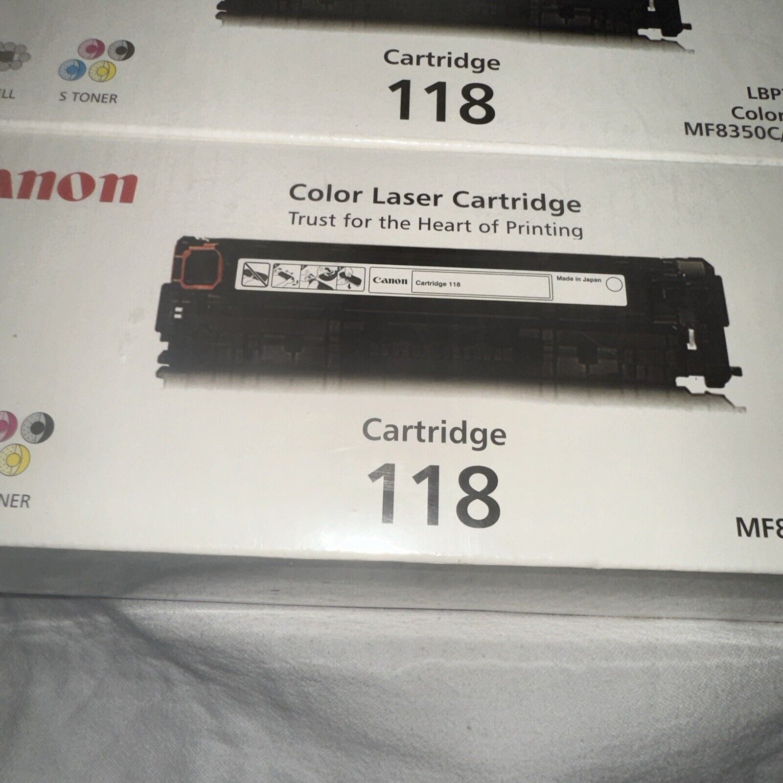 Canon Genuine 118 Toner Cartridge - Black