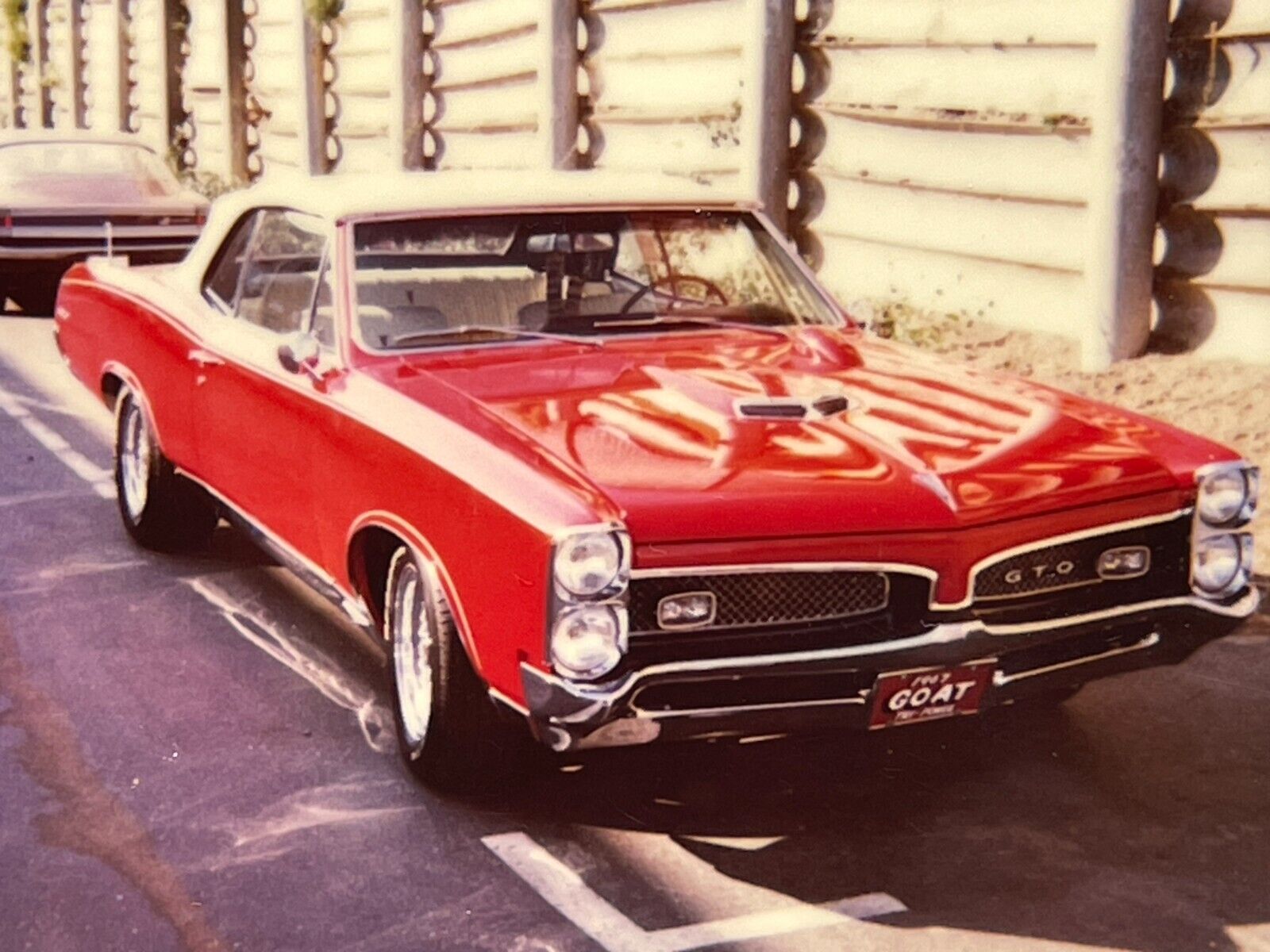 CCi3 Photographs From 1980-90\'s Polaroid Artistic Of A 1967 GTO Tri Power GTO 