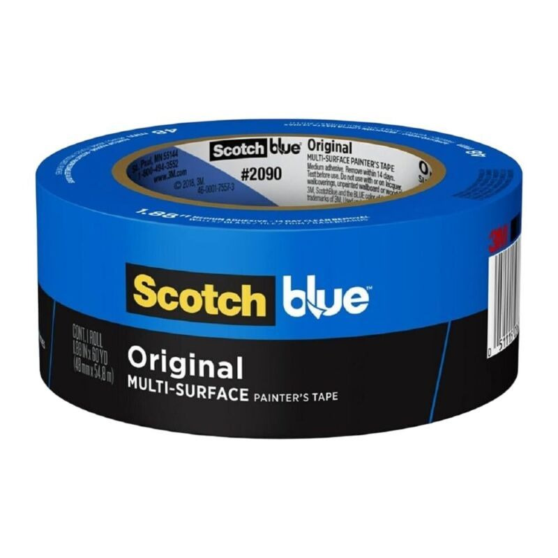 ScotchBlue Painter\'s Tape Original Multi-Surface Tape, 1.88 Blue 