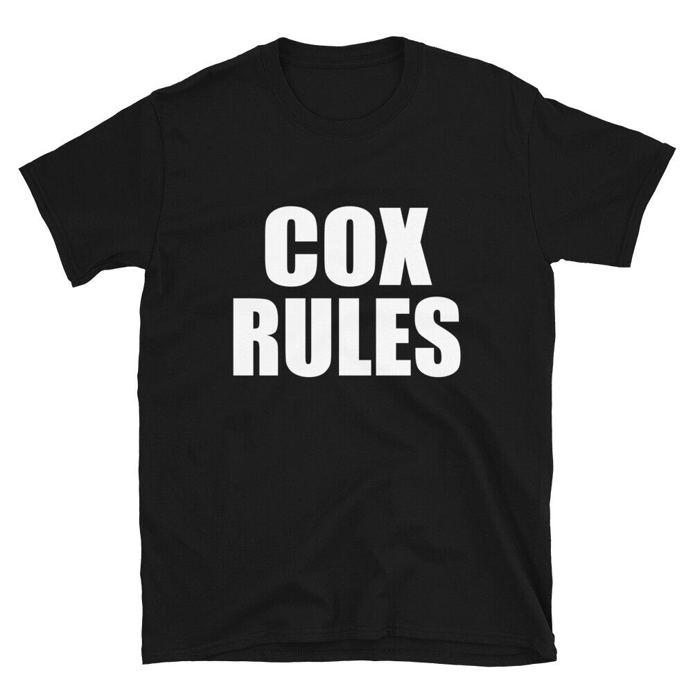 COX Rules Son Daughter Boy Girl Baby Name TShirt