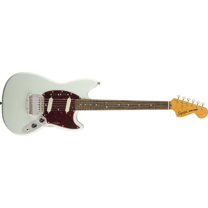 Squier Classic Vibe \'60s Mustang, Indian Laurel FB, Sonic Blue - OPEN BOX