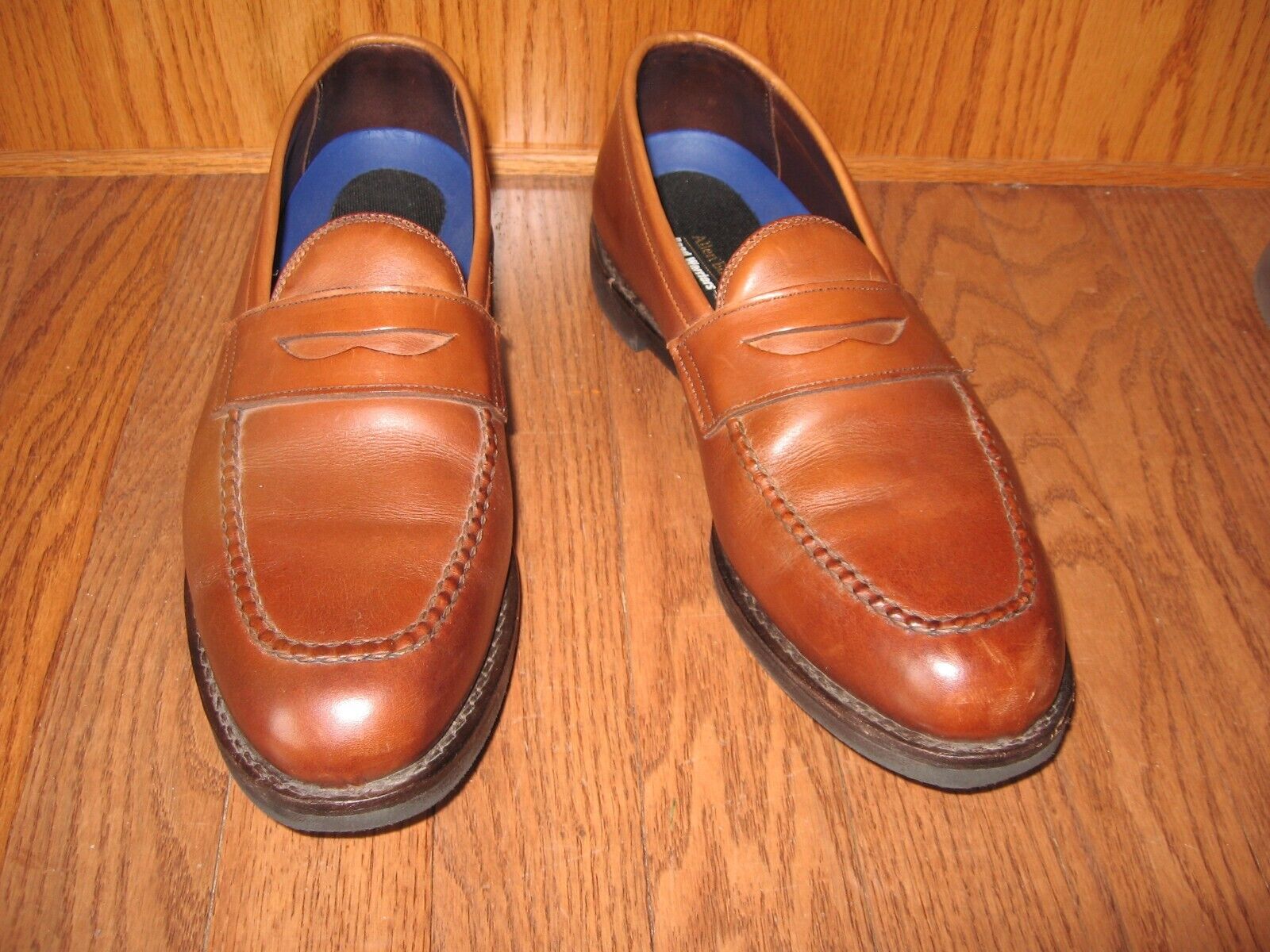 NICE  Allen Edmonds Loafer Road Warriors Shoes Mens Size 9 D Brown Leather