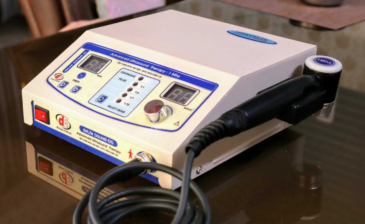 Digital 1Mhz Ultrasound Therapy for Chiropractic use Cont. / Pulsed Mode Machine