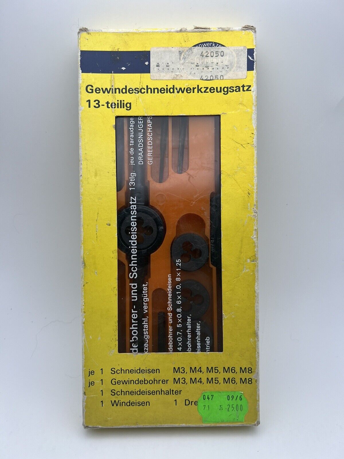 Vintage German Thread Cutting Tool Set “Gewindeschneidwerkzeugsatz”