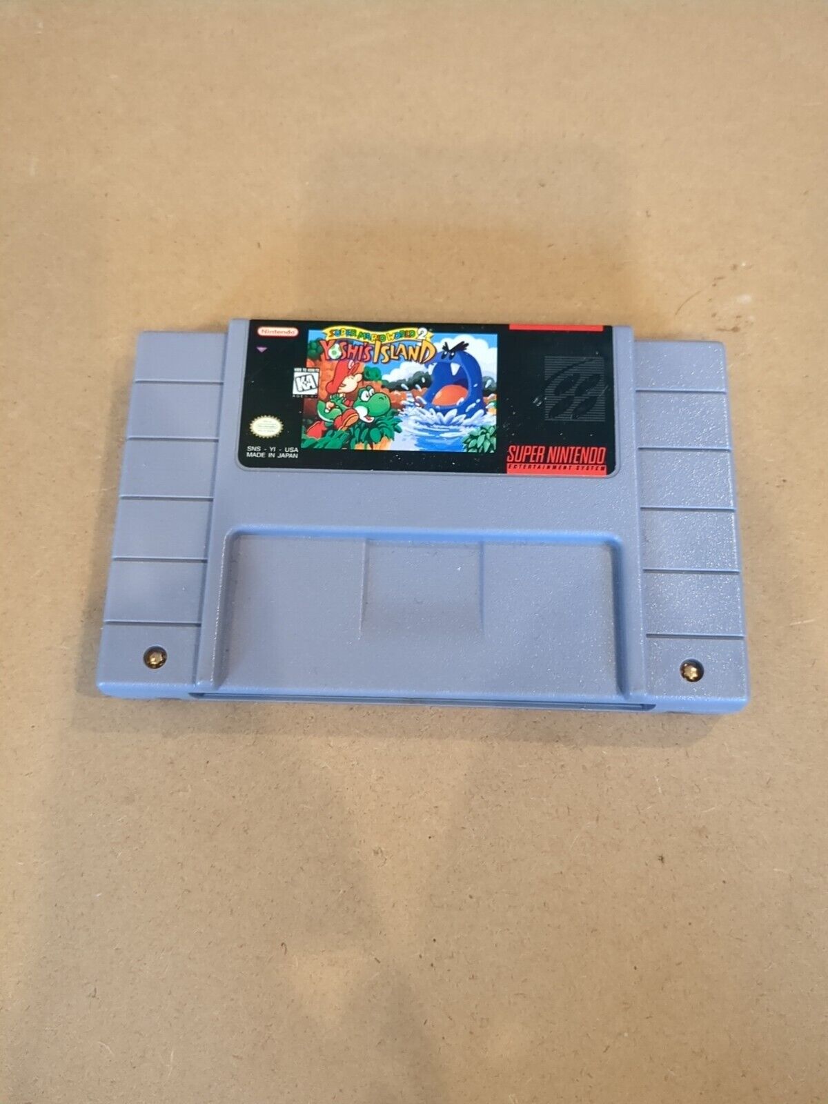Super Mario World 2: Yoshi\'s Island SNES 1995 Authentic - Cartridge Only