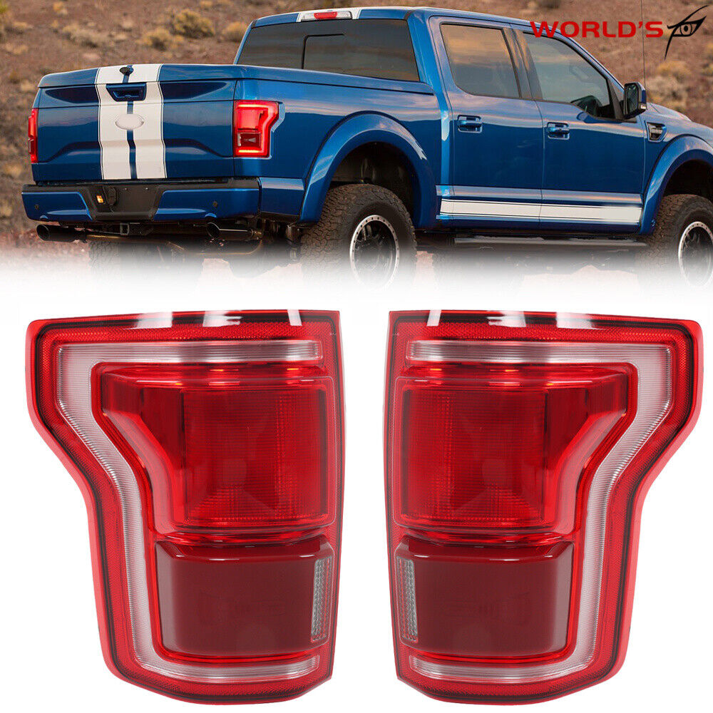 Tail Light For 2015-17 Ford F150 LED w/Blind Spot High Configuration Left+Right