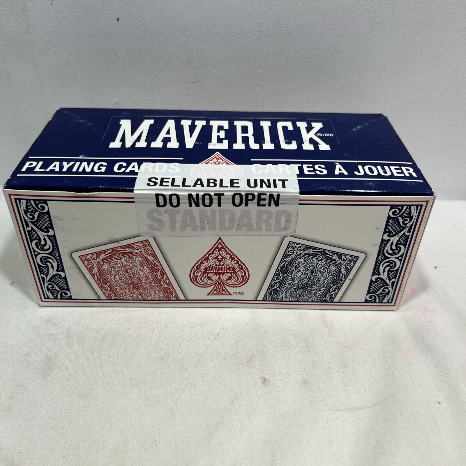 Maverick Playing Cards, Standard Index, Case of 12 Decks ~ NEW
