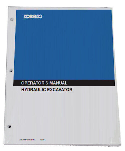 Kobelco 750,760,860 Loader Backhoe Owners Operators Maintenance Manual Book