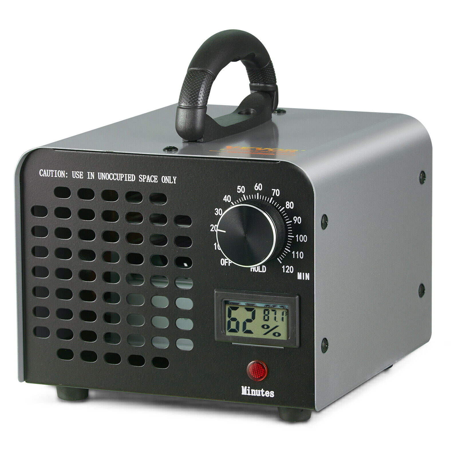 VEVOR 36000mg/h Ozone Generator Machine Air Purifier Ionizer Ozonator Timer Home