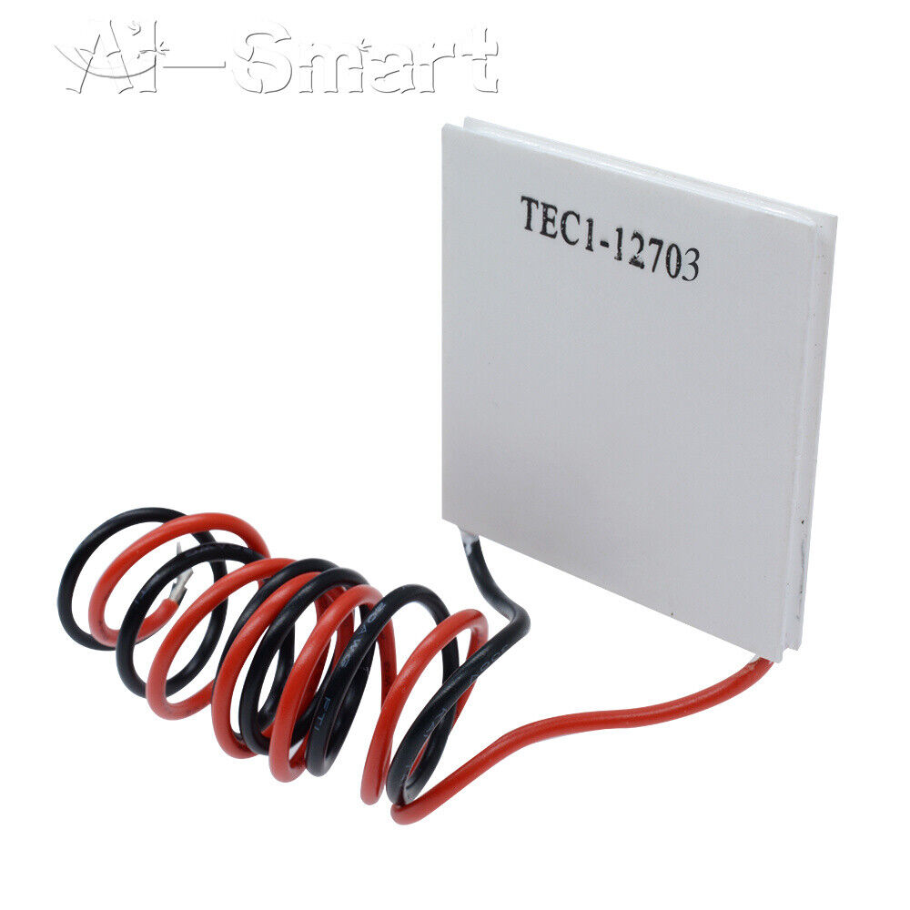 5V/12V TEC1 Heatsink Thermoelectric Cooler Peltier Cooling Plate 20/25/30/40MM