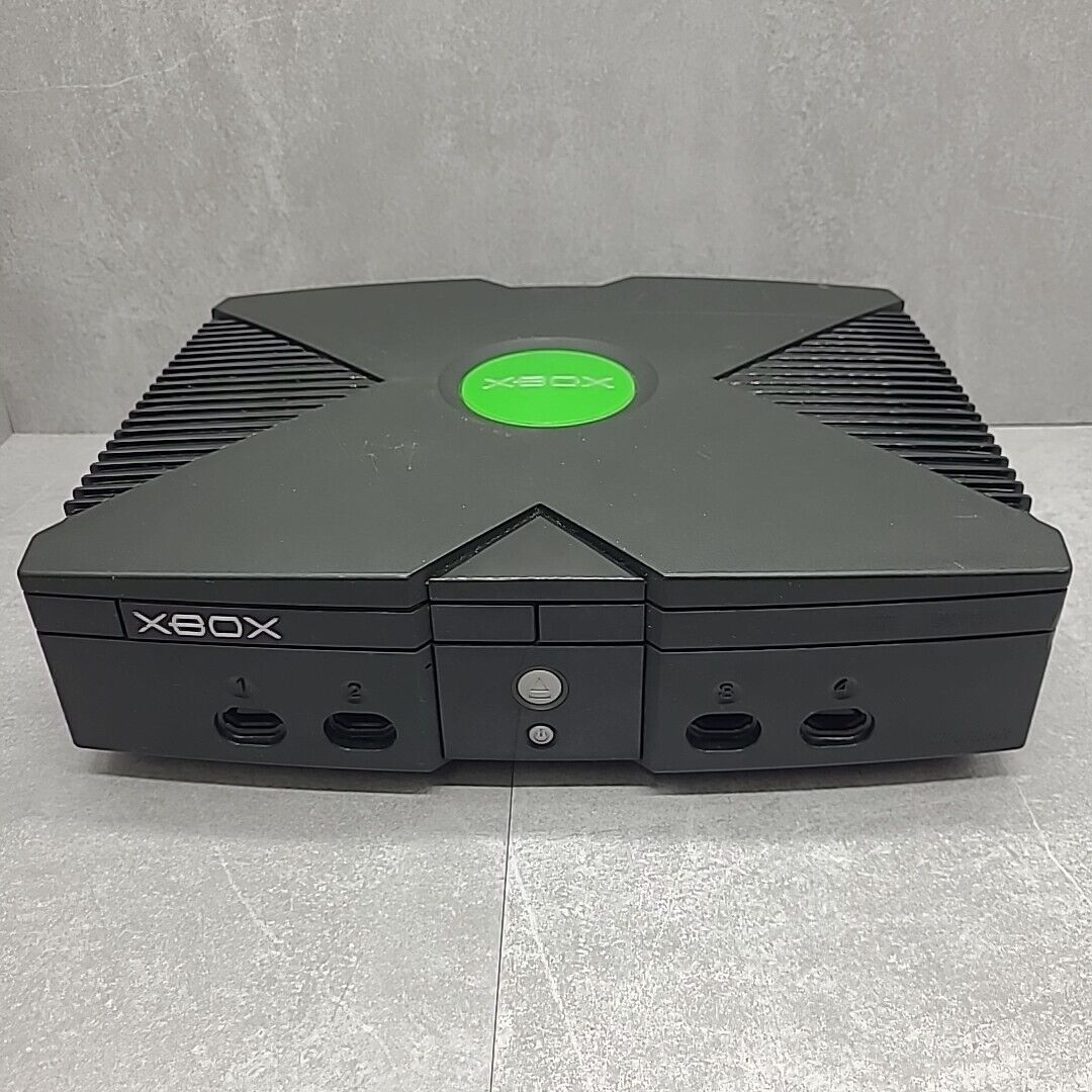 Microsoft Xbox Original Console Only - Black Tested And Working 