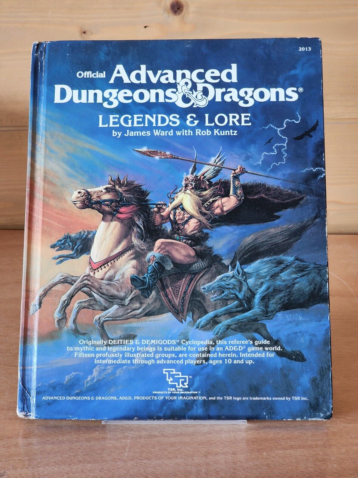 Advanced Dungeons & Dragons Legends & Lore by Gary Gyrax I TSR 7th Printing 1988