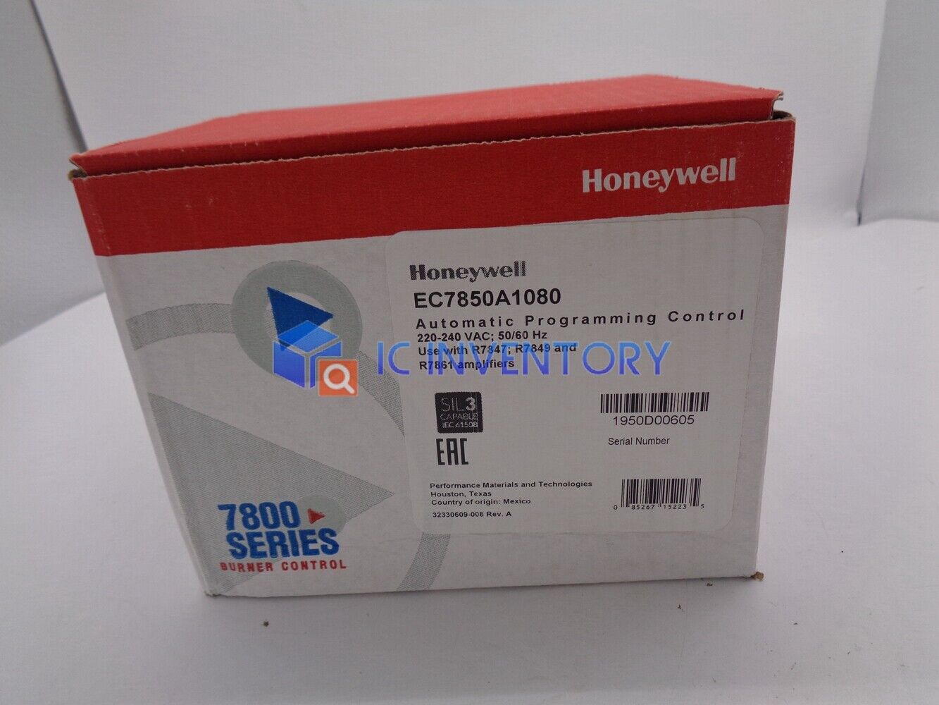 1PCS Brand New Honeywell EC7850A1080/ #F
